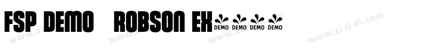 FSP DEMO   Robson Ex字体转换